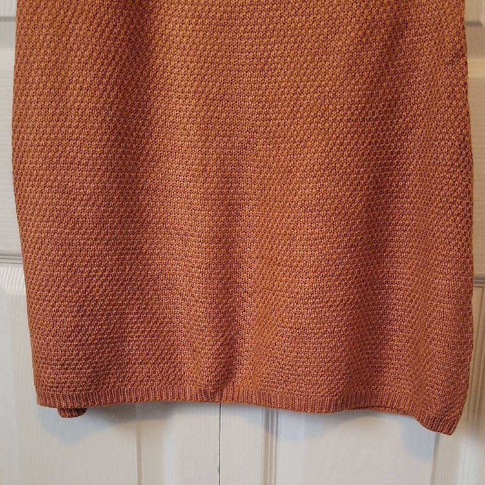Brown Halter Knit Dress - Picture 4 of 10